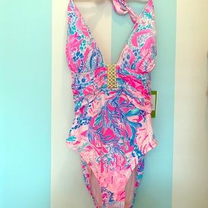 Lily Pulitzer Halter Swimsuit